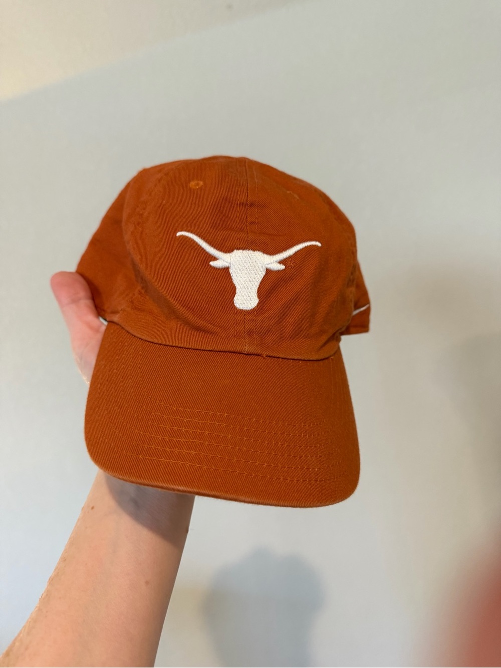 Texas Longhorns Burnt Orange Baseball Cap with White Logo by Nike Adjustable